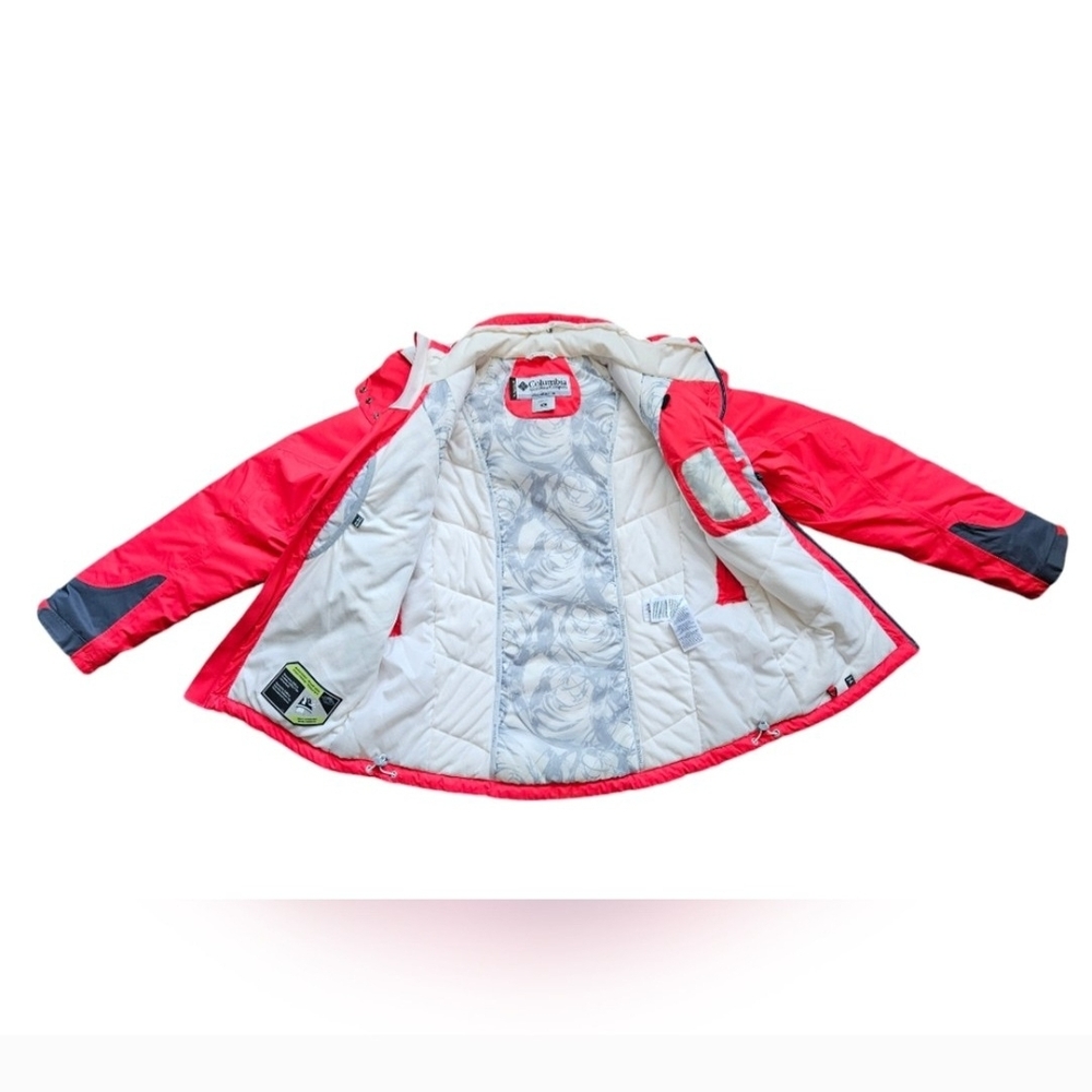 Columbia Red Hooded Jacket - Picture 3 of 14
